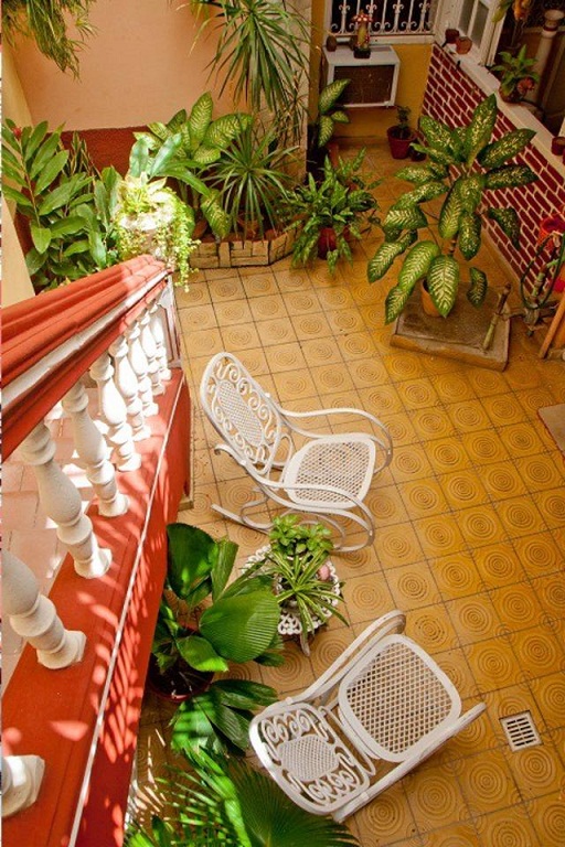 'Patio interior' Casas particulares are an alternative to hotels in Cuba.